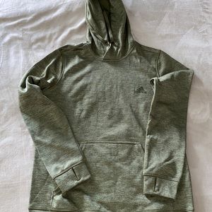 Adidas Heather green sweatshirt